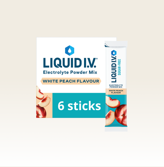 Liquid I.V.® Sugar-Free IE - White Peach 6PK