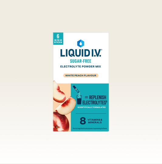 Liquid I.V.® Sugar-Free IE - White Peach 6PK