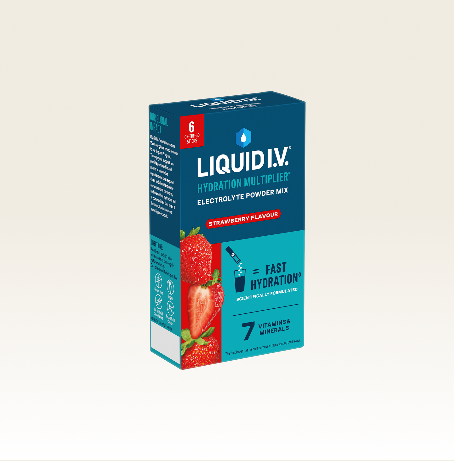 Liquid I.V.® Hydration Multiplier® IE - Strawberry 6PK
