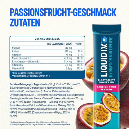 Liquid I.V.® Hydration Multiplier® DE - Passion Fruit 24PK