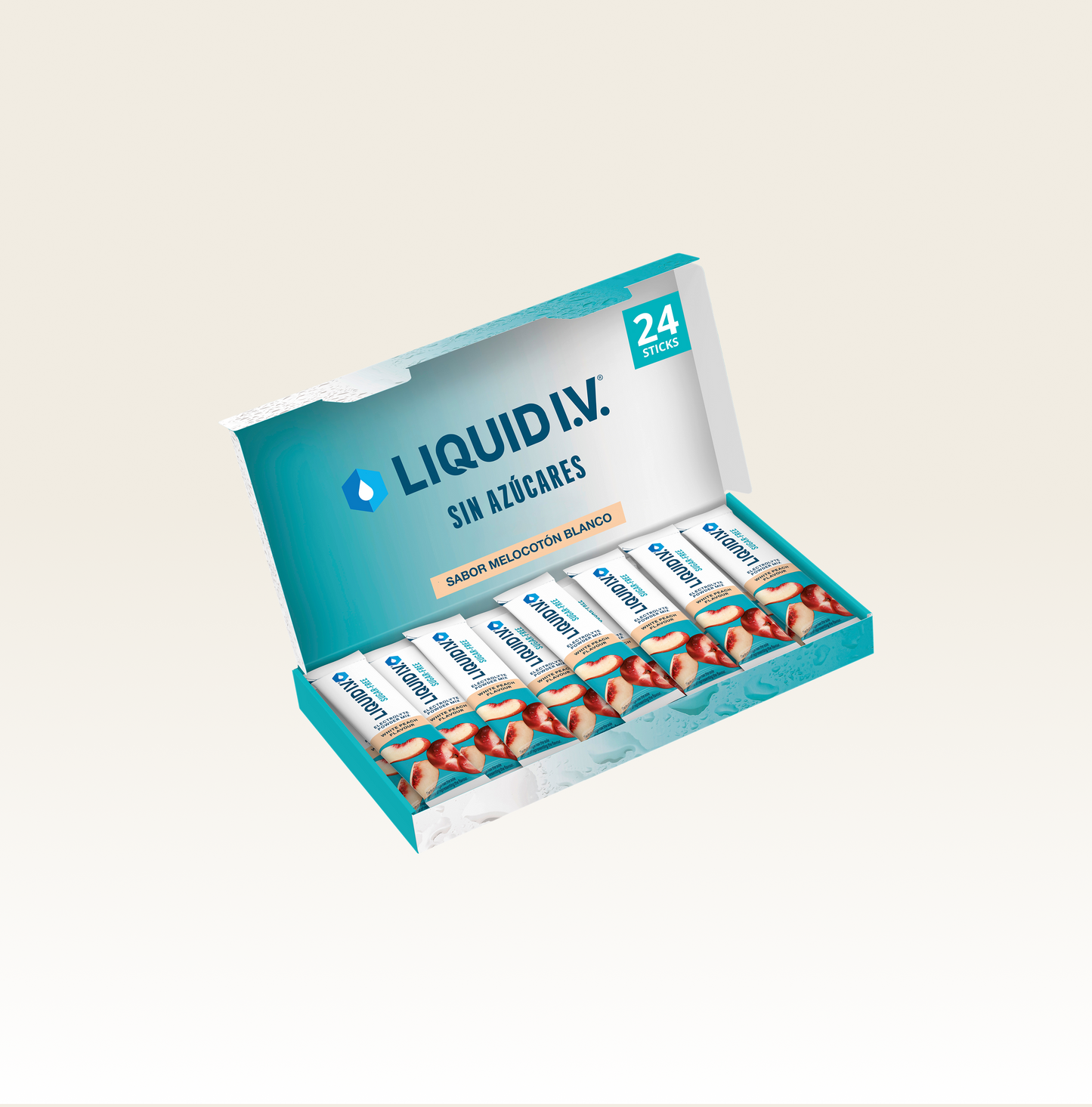 Liquid I.V.® Sugar-Free ES - White Peach 24PK
